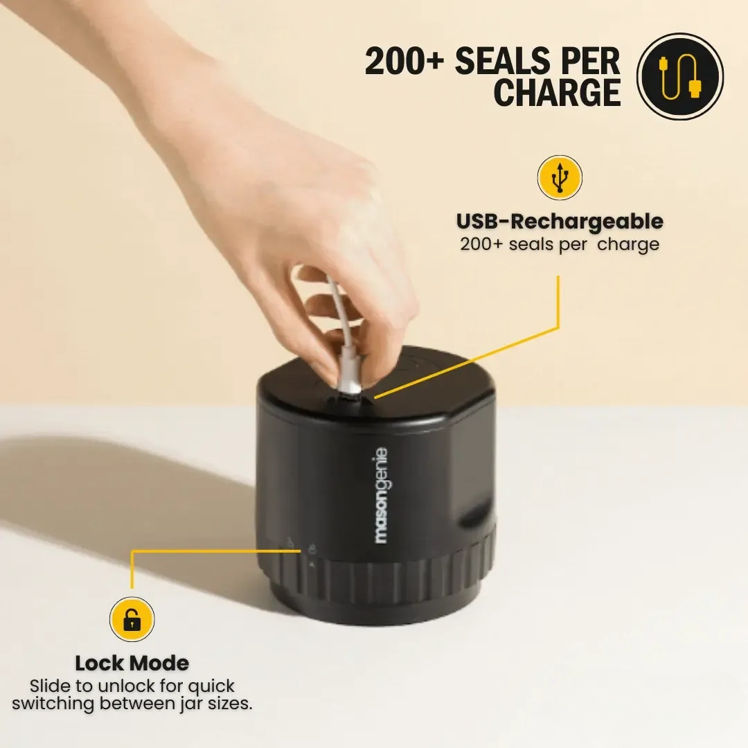 Mason Genie™  Vacuum Sealer