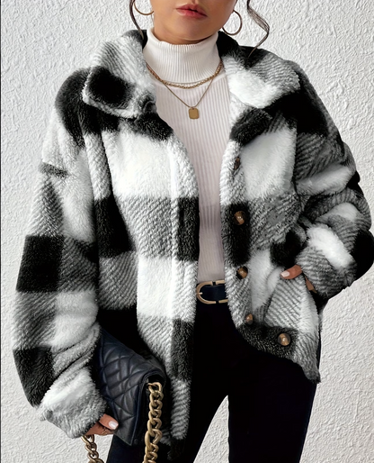 Wool Black & White Jacket