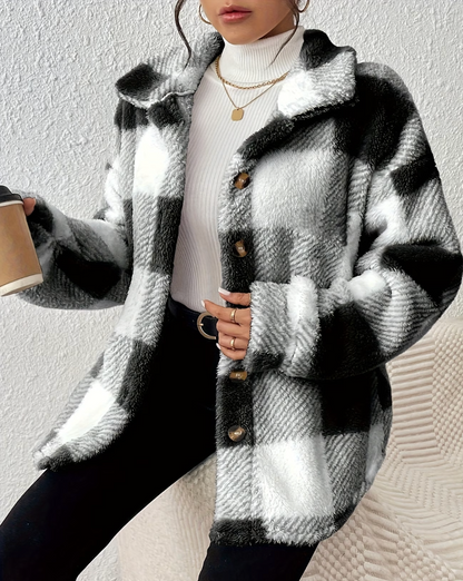 Wool Black & White Jacket