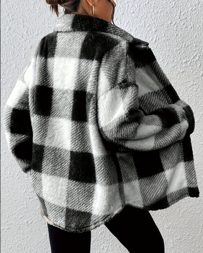 Wool Black & White Jacket
