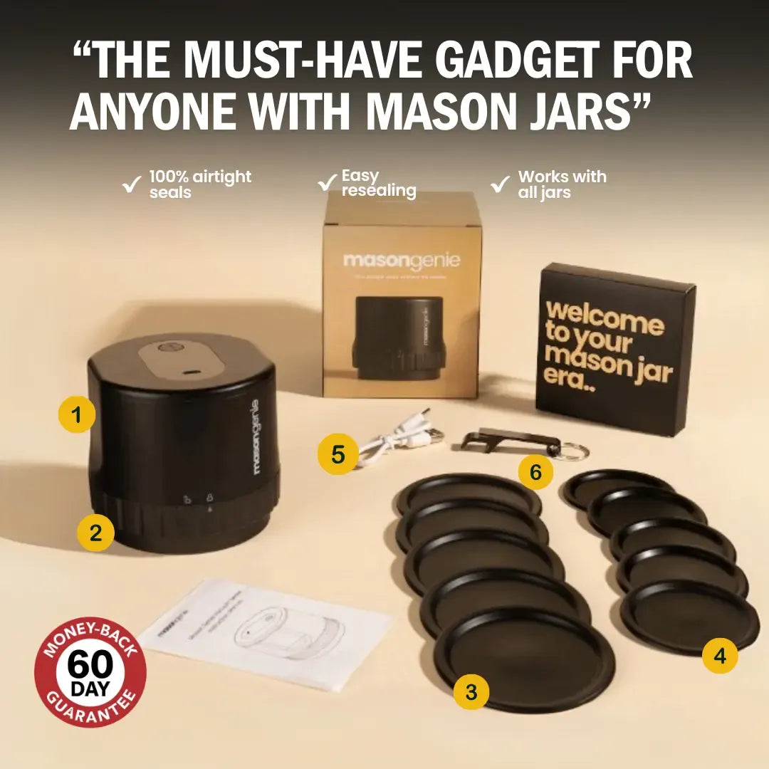 Mason Genie™  Vacuum Sealer