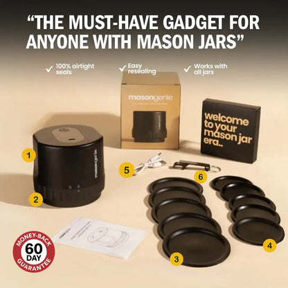 Mason Genie™  Vacuum Sealer